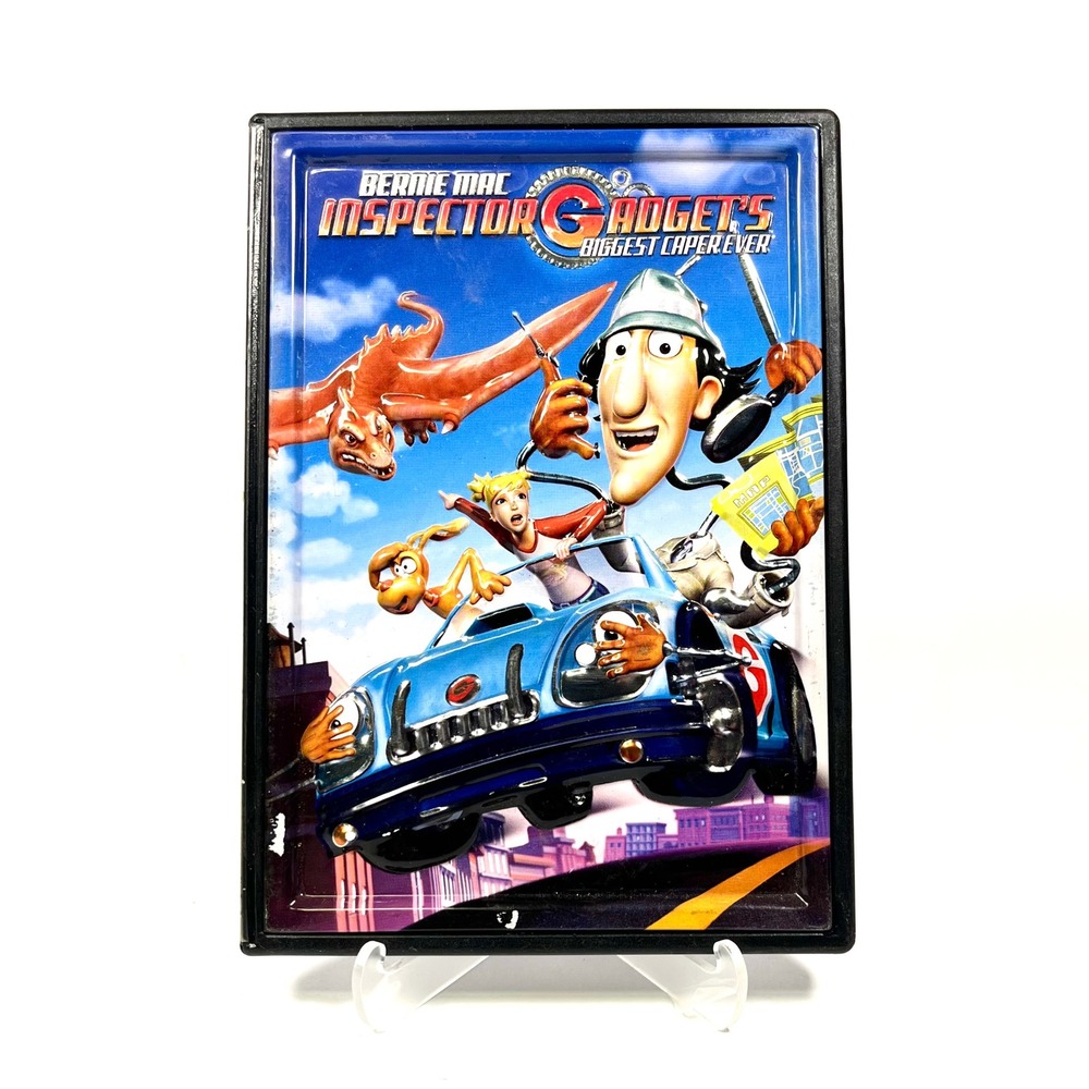 Inspector‎ Gadget's Biggest Caper Ever DVD 2005 Bernie Mac Lionsgate Movie CIB